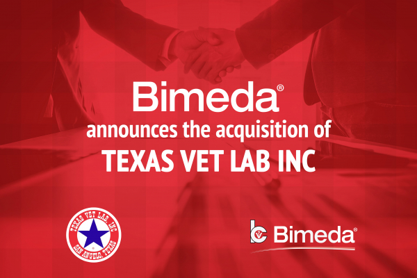 Bimeda Announces Acquisition of Texas Vet Lab, Inc